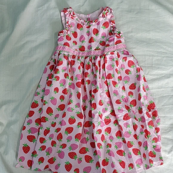 Gymboree | Dresses | Gymboree Summer Strawberry Dress | Poshmark